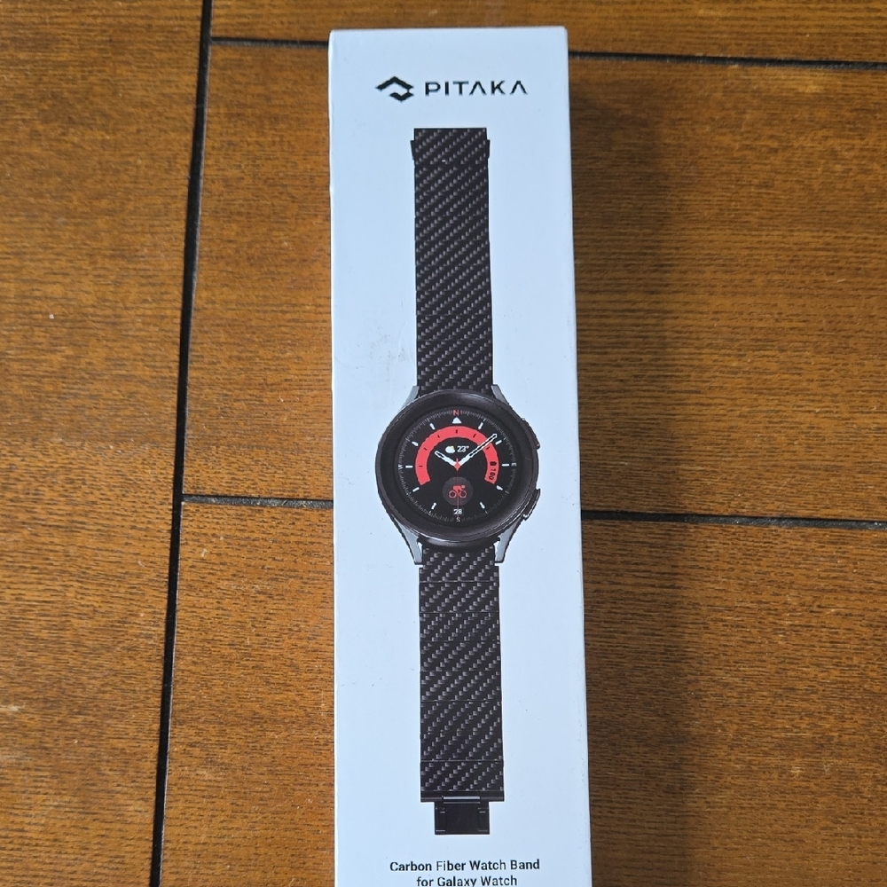Pitaka Carbon Fiber Watch Band For Galaxy 4,5 And 5 Pro